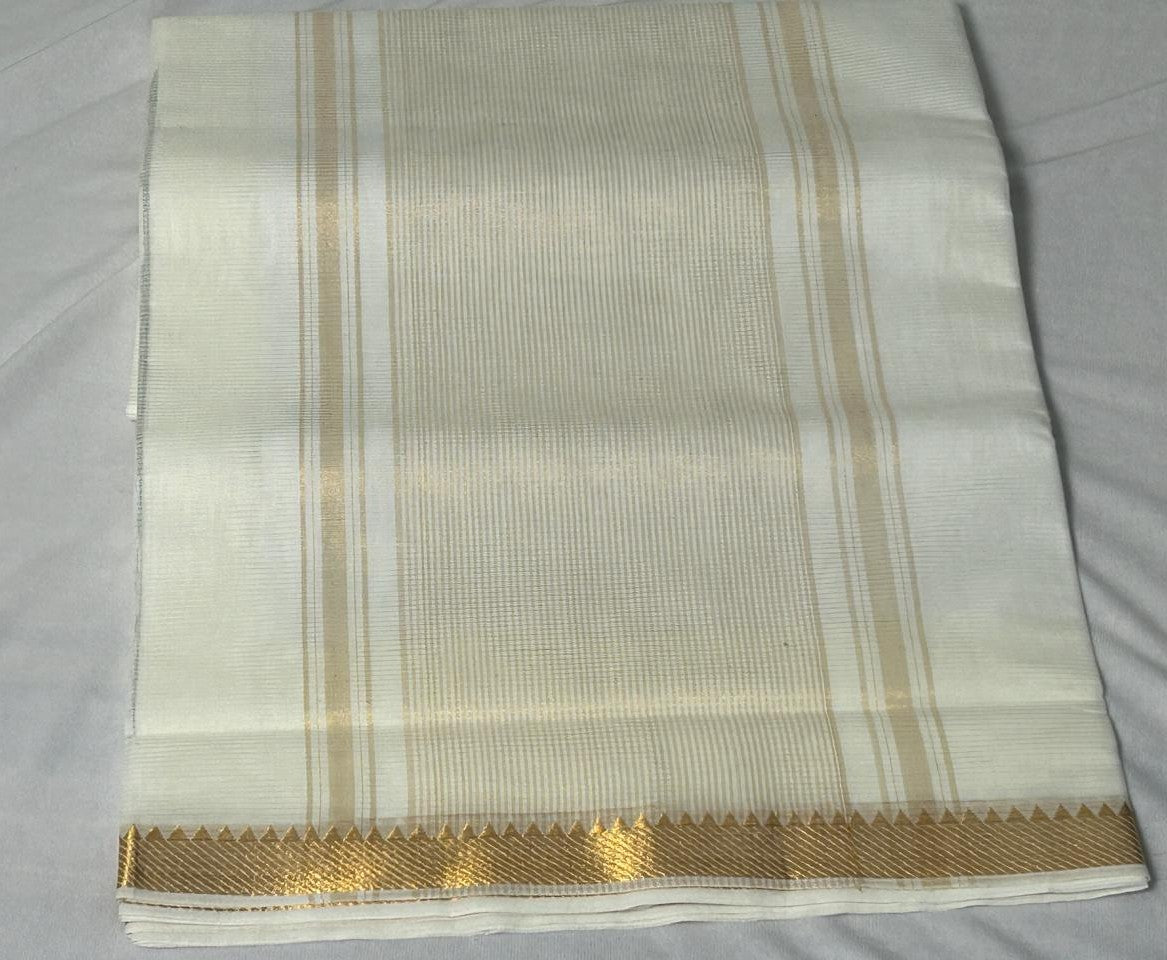 Ivory Grace Cotton Saree (CC201)