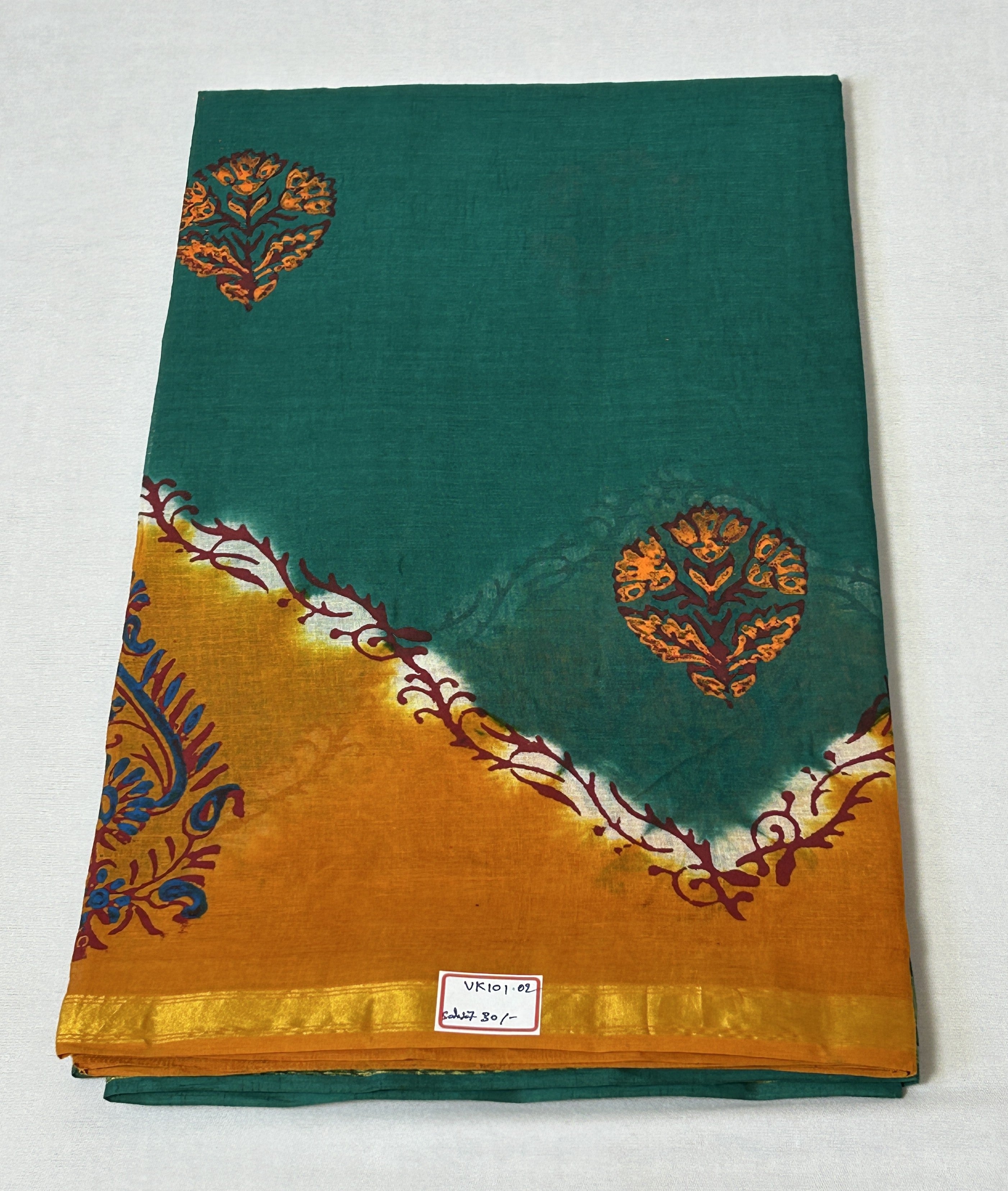 Vasundhara Premium Cotton Saree (VC101-02)