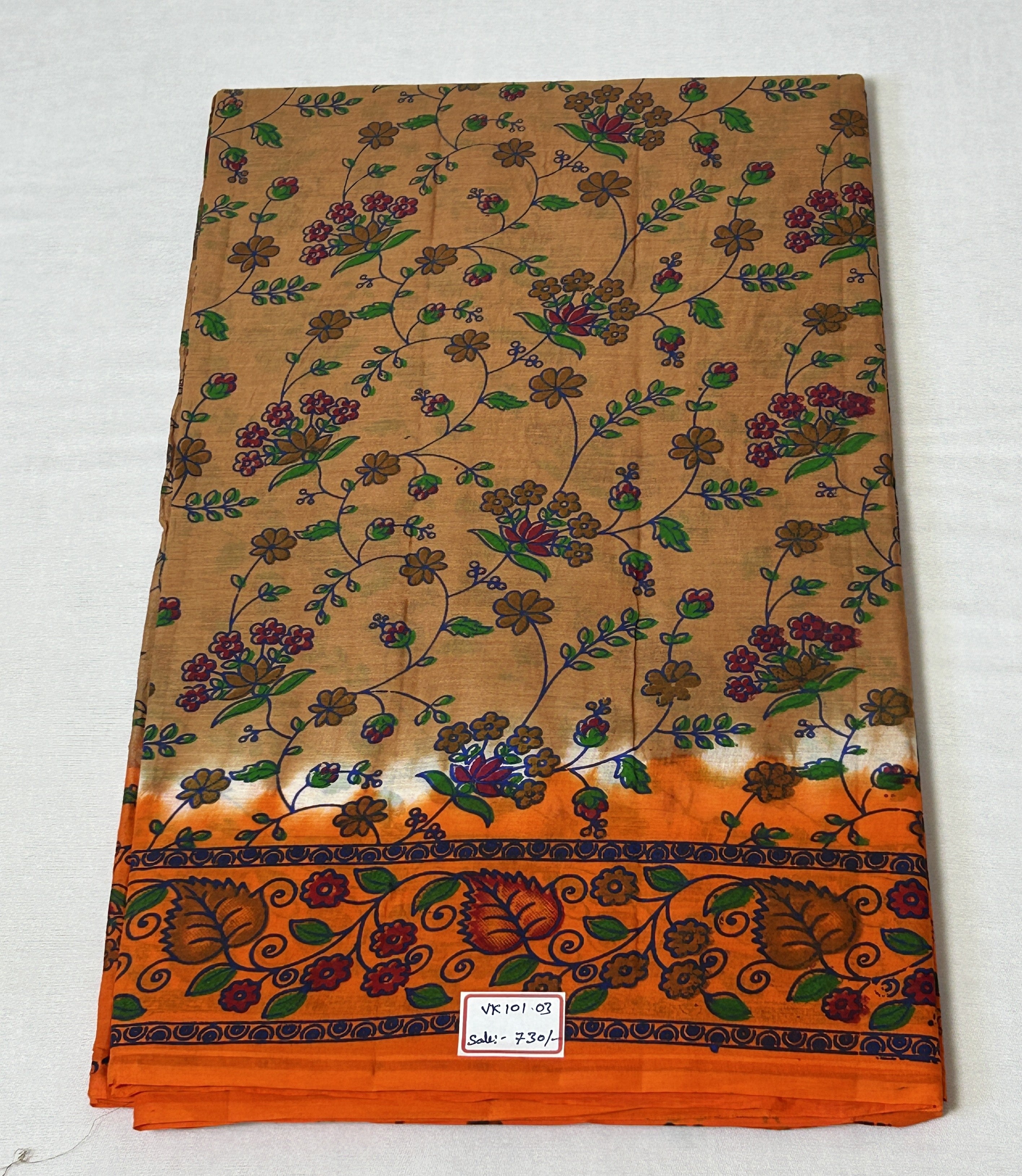 Vasundhara Premium Cotton Saree (VC101-03)