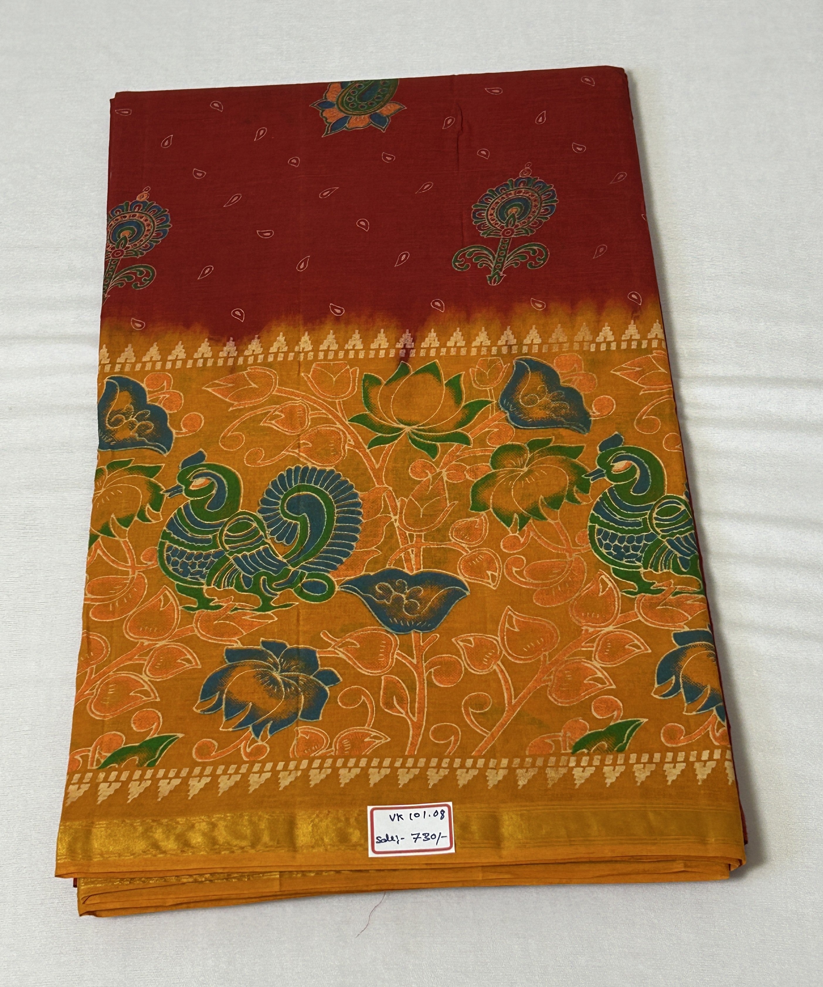 Vasundhara Premium Cotton Saree (VC101-08)